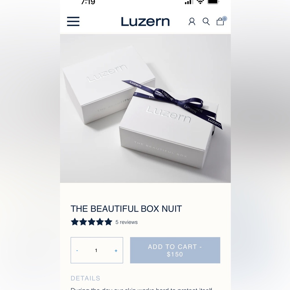 Luzern Laboratories The Beautiful Box new